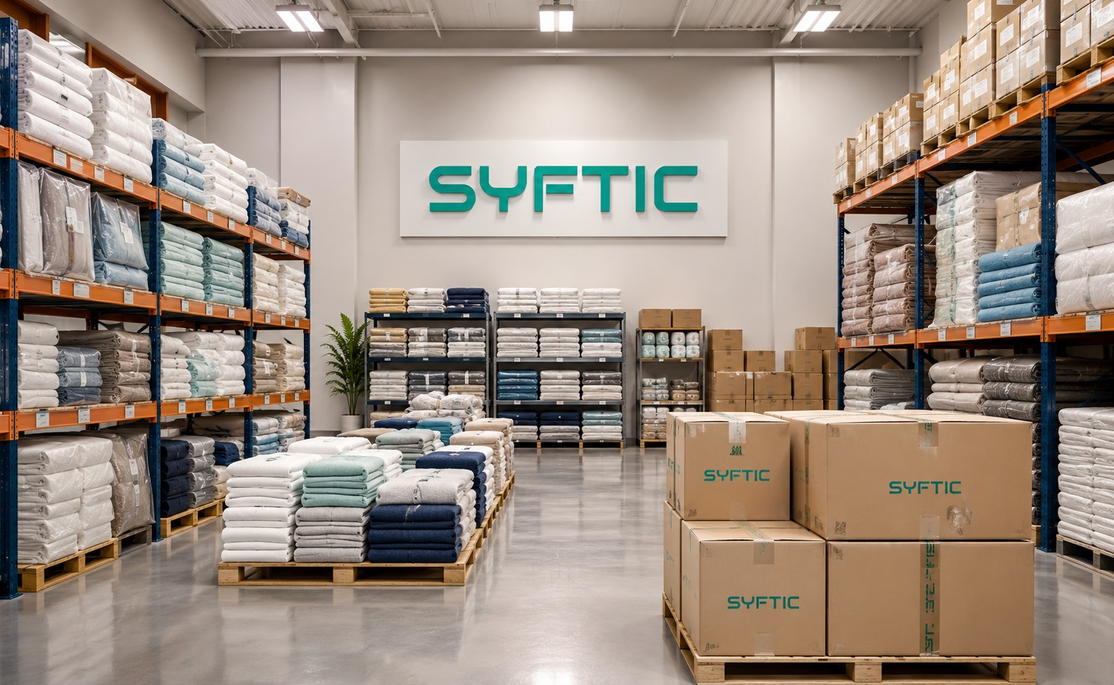 Textile trading warehouse